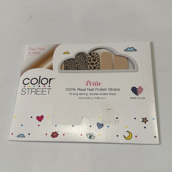 NWT Color Street "Take Meowt" Petite Nail Strips - Picture 2 of 4
